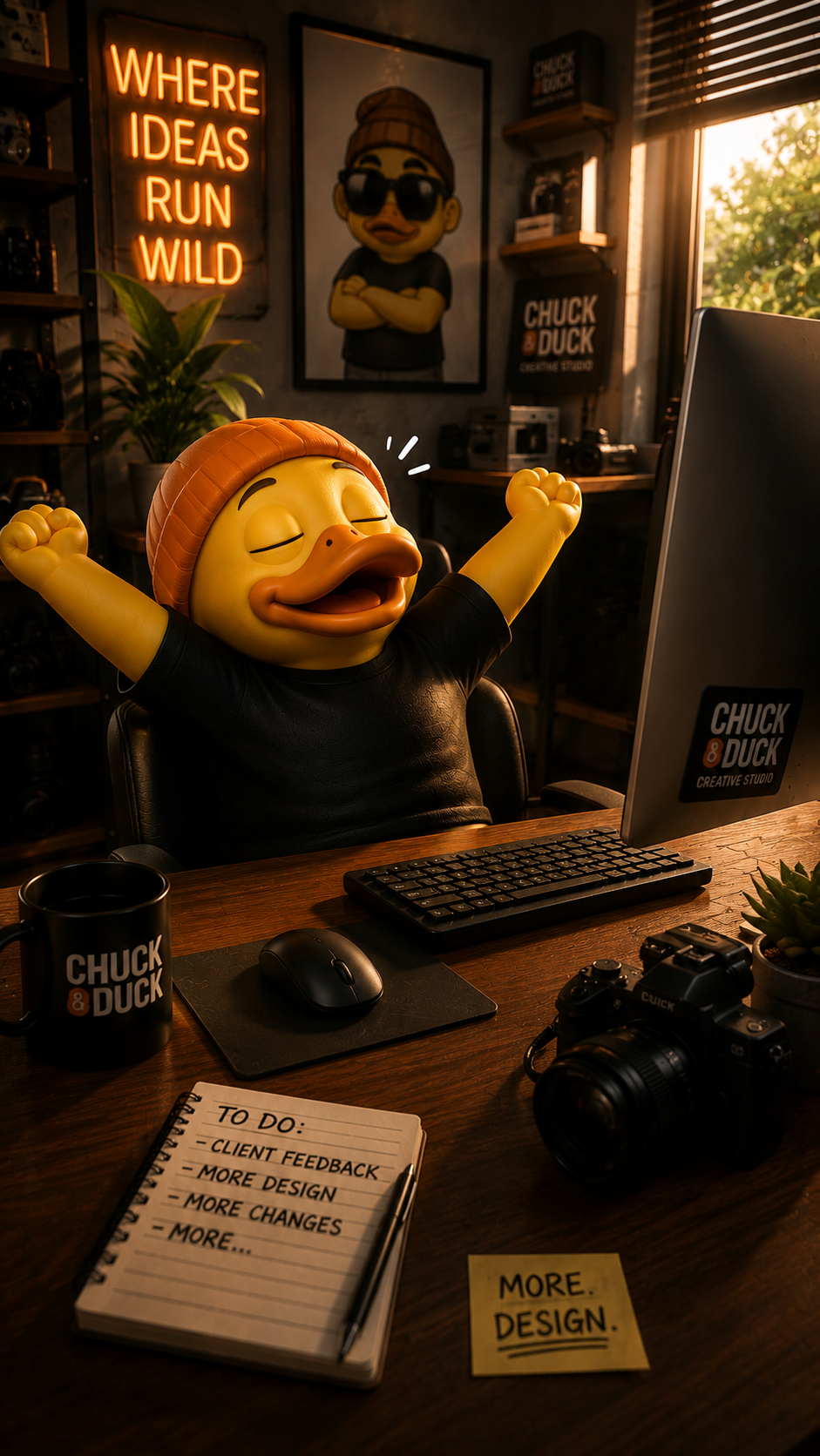 Chuck & Duck visual world